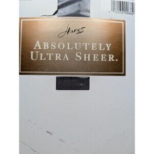 Hanes Absolutely Ultra Sheer Size A Barely Black Pantyhose